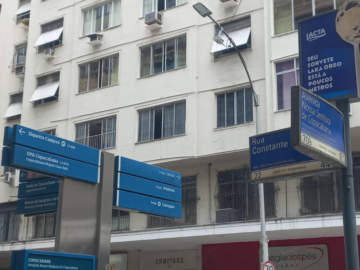 Studio Mar Azul 200Mts Copacabana Beach Рио-де-Жанейро Экстерьер фото