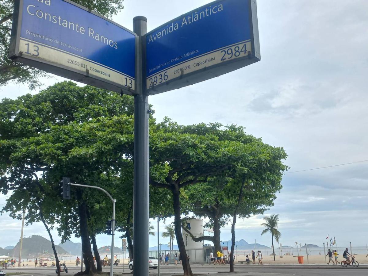 Studio Mar Azul 200Mts Copacabana Beach Рио-де-Жанейро Экстерьер фото